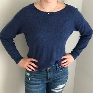 AMERICAN EAGLE BLUE KNIT SWEATER!!